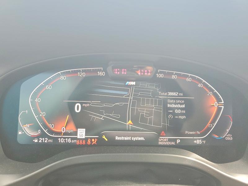 2022 Bmw X3 მანქანა იყიდება აუქციონზე, vin: 5UX83DP06N9J46427, აუქციონის ნომერი: 55763596