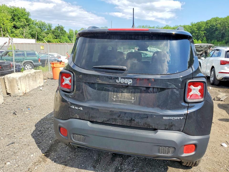 Продажа на аукционе авто 2017 Jeep Renegade, vin: ZACCJBAB1HPG29908, номер лота: 57138386