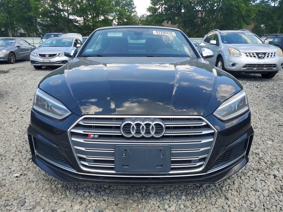 Aukcja sprzedaży 2018 Audi S5, vin: WAUY4GF51JN002814, numer aukcji: 57299436