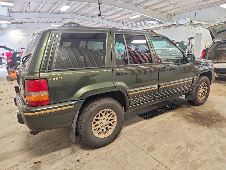 58234056 :رقم المزاد ، 1J4GZ78Y0SC528561 vin ، 1995 Jeep Grand Cherokee مزاد بيع