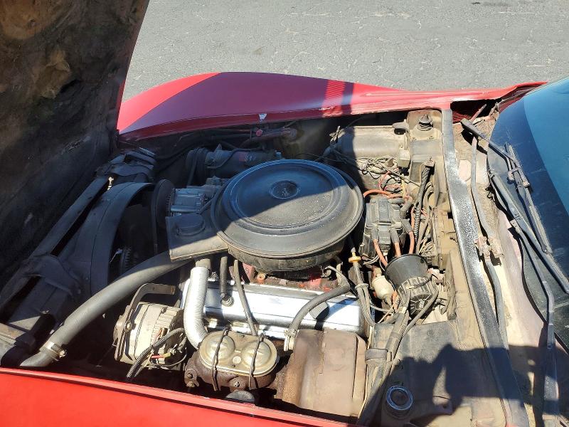 1976 Chevrolet Corvette მანქანა იყიდება აუქციონზე, vin: 1Z37X6S437076, აუქციონის ნომერი: 58722826