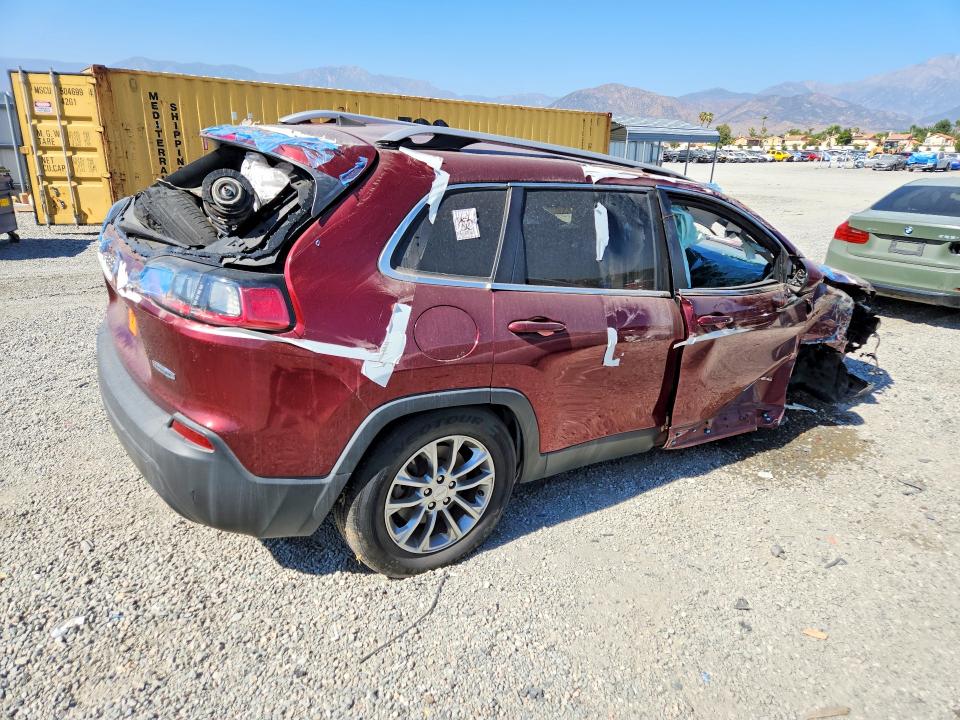 Aukcja sprzedaży 2019 Jeep Cherokee, vin: 1C4PJMLB7KD198653, numer aukcji: 55104516