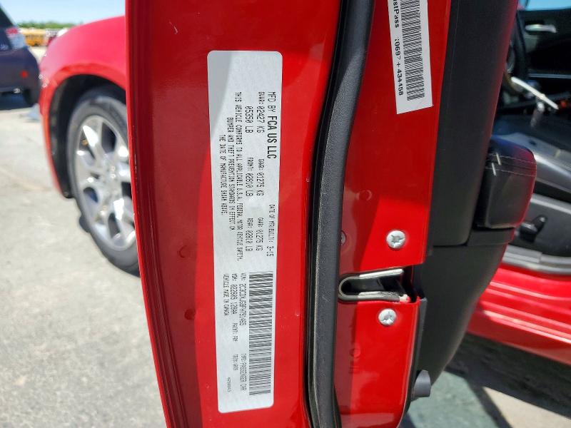 2015 Dodge Charger მანქანა იყიდება აუქციონზე, vin: 2C3CDXJG9FH791465, აუქციონის ნომერი: 55647656