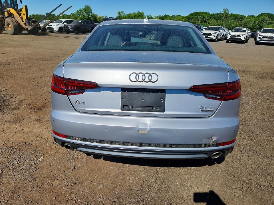 2018 Audi A4 მანქანა იყიდება აუქციონზე, vin: WAUENAF45JN019488, აუქციონის ნომერი: 54940326