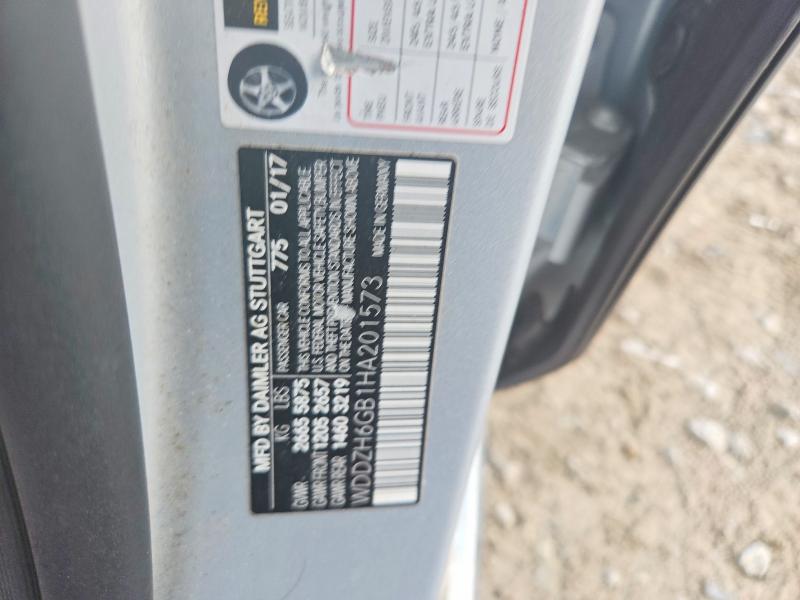 55428506 :رقم المزاد ، WDDZH6GB1HA201573 vin ، 2017 Mercedes-benz E مزاد بيع