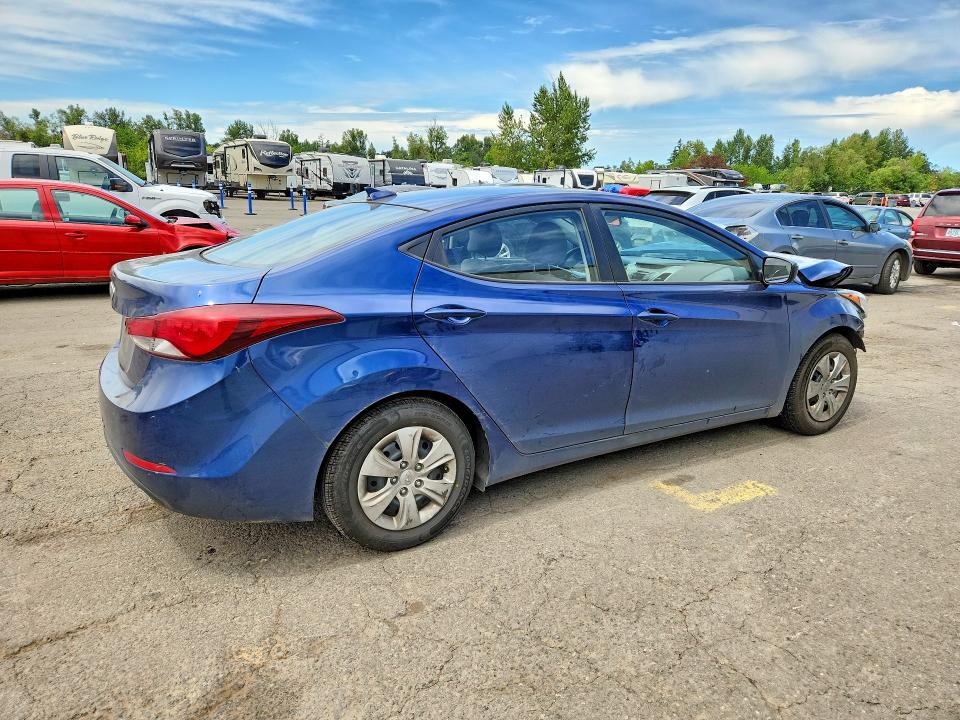 Aukcja sprzedaży 2016 Hyundai Elantra, vin: 5NPDH4AE1GH736535, numer aukcji: 57737986