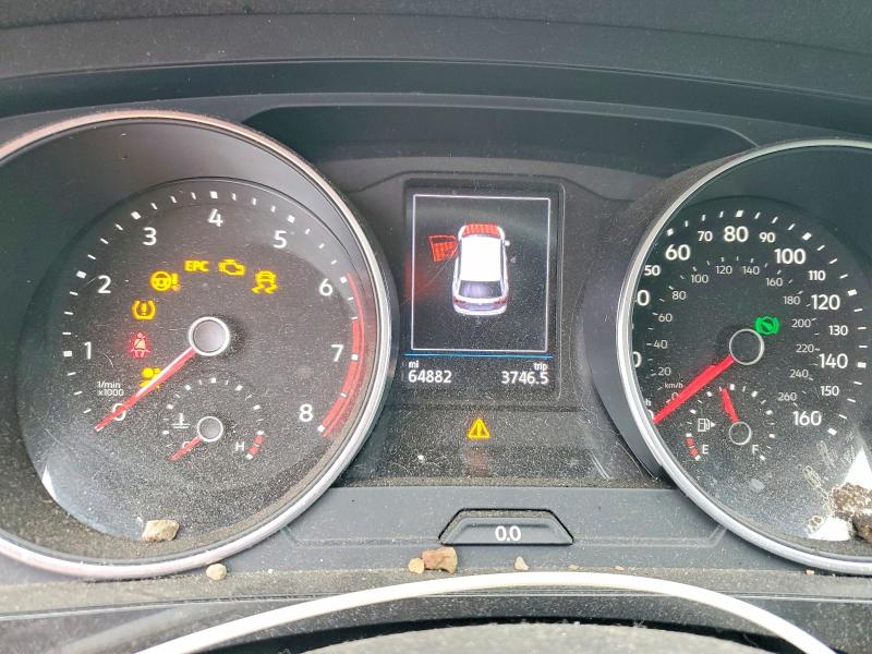 58796886 :رقم المزاد ، 3VV3B7AX1KM060690 vin ، 2019 Volkswagen Tiguan مزاد بيع