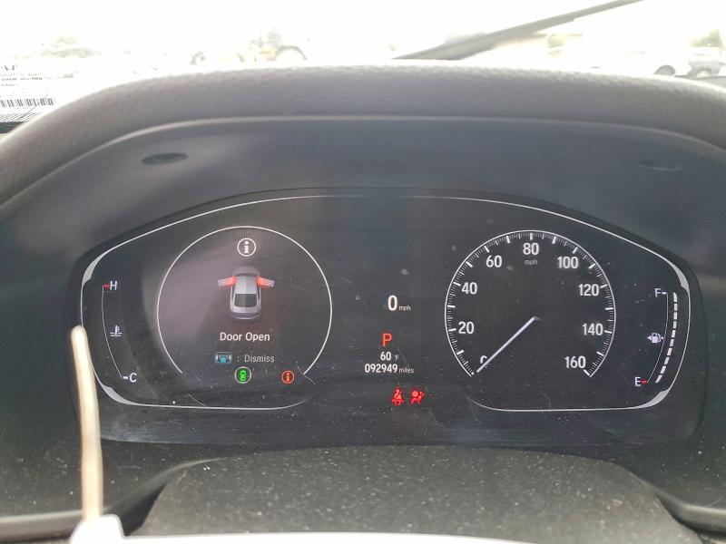 57591226 :رقم المزاد ، 1HGCV1F55NA013577 vin ، 2022 Honda Accord مزاد بيع