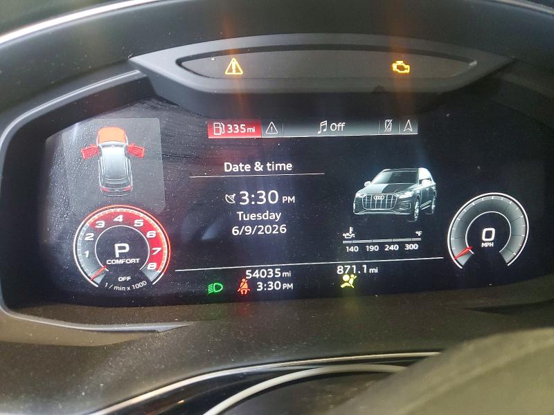 Продаж на аукціоні авто 2021 Audi Q7, vin: WA1VXAF76MD035095, номер лоту: 56705936