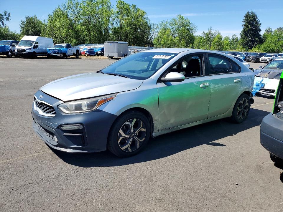 2019 Kia Forte მანქანა იყიდება აუქციონზე, vin: 3KPF24AD3KE093927, აუქციონის ნომერი: 55749186