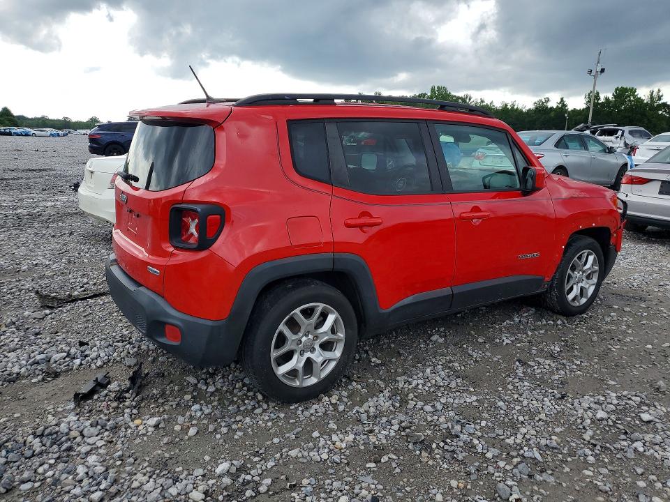 2016 Jeep Renegade მანქანა იყიდება აუქციონზე, vin: ZACCJABT6GPD64161, აუქციონის ნომერი: 57643786