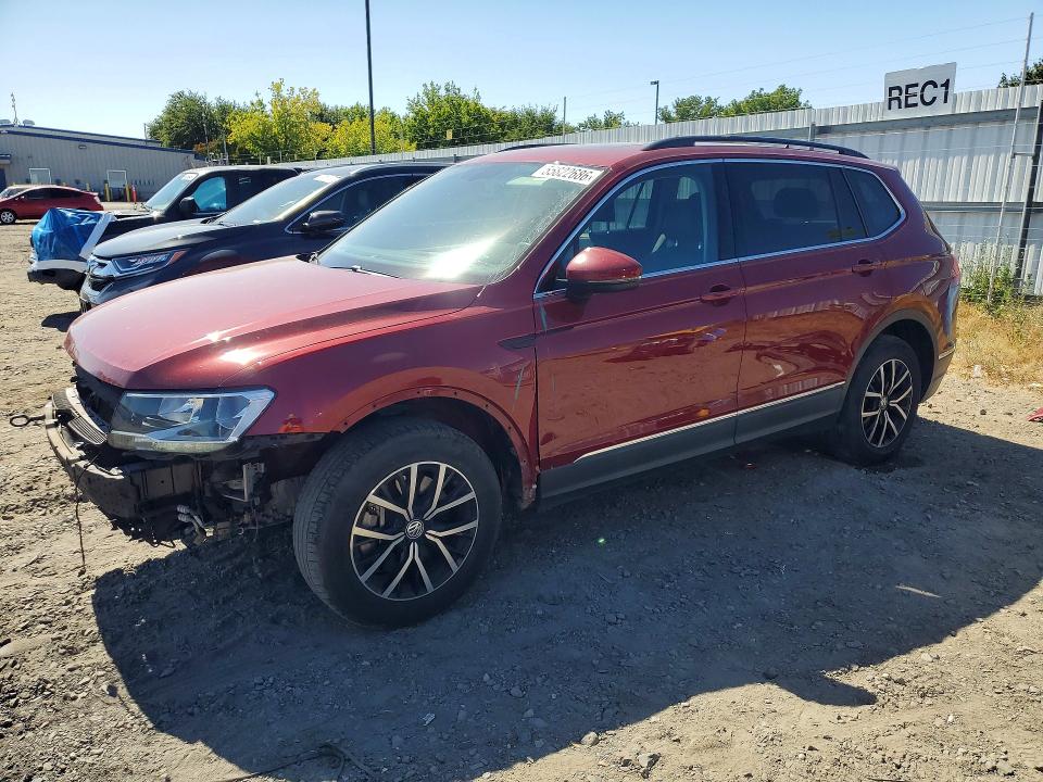 Aukcja sprzedaży 2021 Volkswagen Tiguan, vin: 3VV2B7AX6MM091061, numer aukcji: 55822686