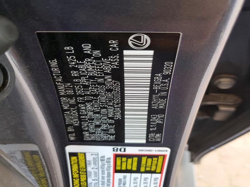 Продаж на аукціоні авто 2025 Lexus Es 300h, vin: 58ADA1C19SU056057, номер лоту: 57363346