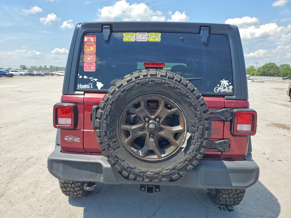 2021 Jeep Wrangler Unlimited მანქანა იყიდება აუქციონზე, vin: 1C4HJXDN9MW577725, აუქციონის ნომერი: 57339136