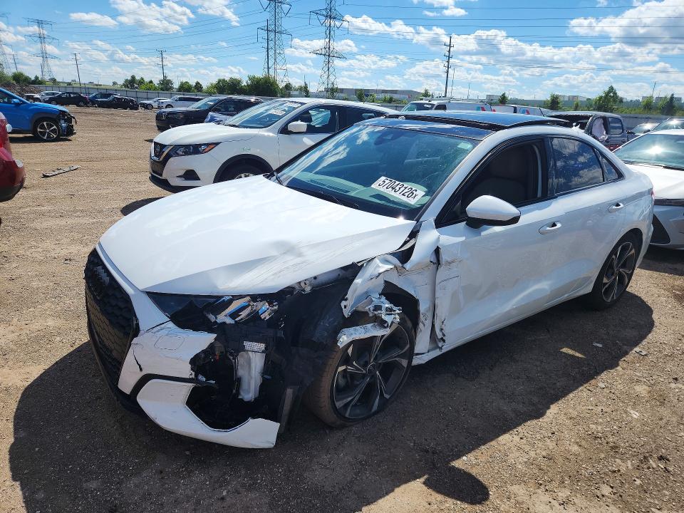 Продажа на аукционе авто 2022 Audi A3, vin: WAUAUDGY9NA096012, номер лота: 57043126