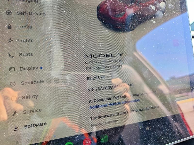2023 Tesla Model Y მანქანა იყიდება აუქციონზე, vin: 7SAYGDEE8PA056449, აუქციონის ნომერი: 55823106