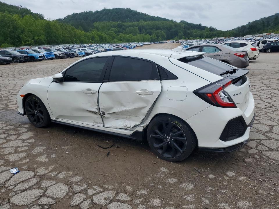 56832166 :رقم المزاد ، SHHFK7H90JU411125 vin ، 2018 Honda Civic مزاد بيع