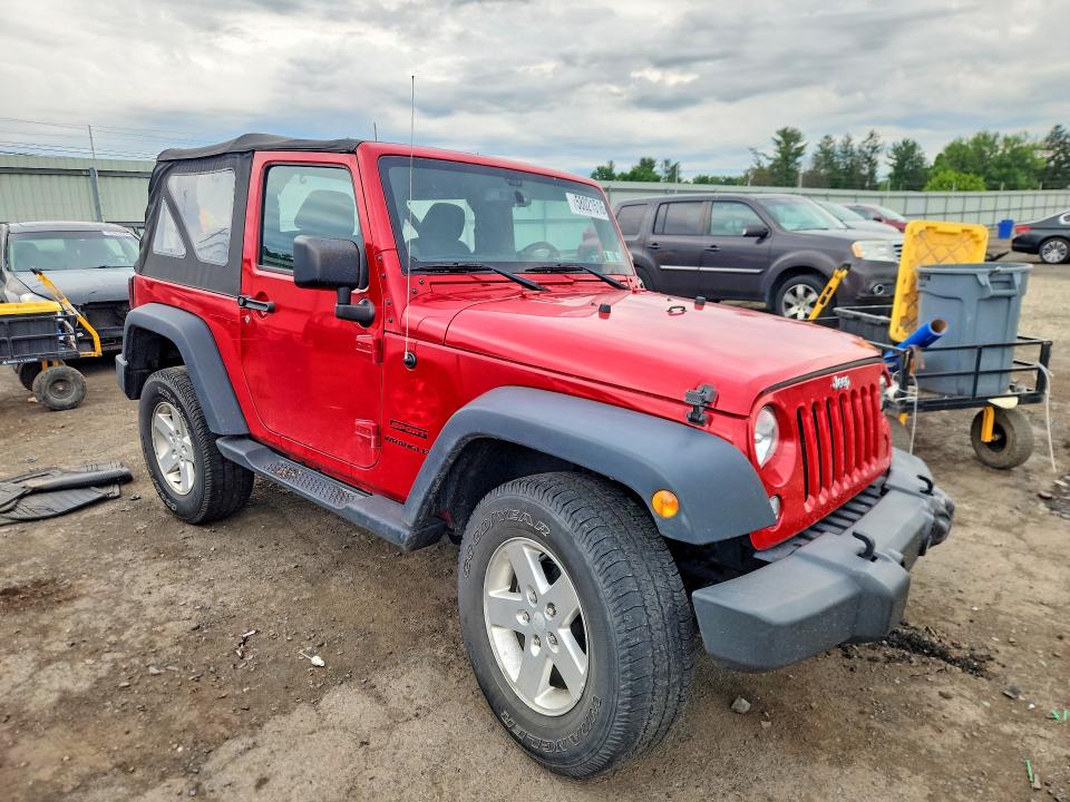 2014 Jeep Wrangler მანქანა იყიდება აუქციონზე, vin: 1C4AJWAG3EL297903, აუქციონის ნომერი: 58021516
