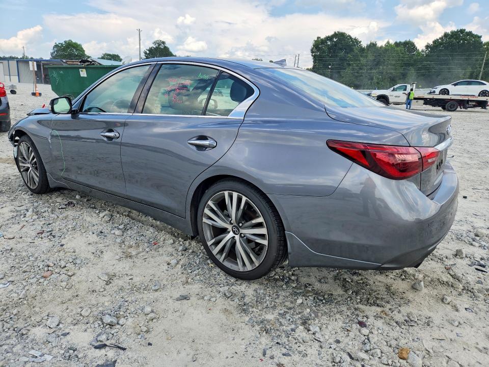 2022 Infiniti Q50 მანქანა იყიდება აუქციონზე, vin: JN1EV7CP2NM310517, აუქციონის ნომერი: 56100876