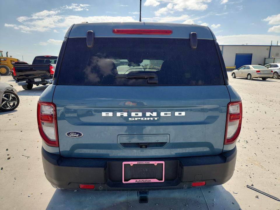 2023 Ford Bronco Sport მანქანა იყიდება აუქციონზე, vin: 3FMCR9B66PRD25329, აუქციონის ნომერი: 58517626