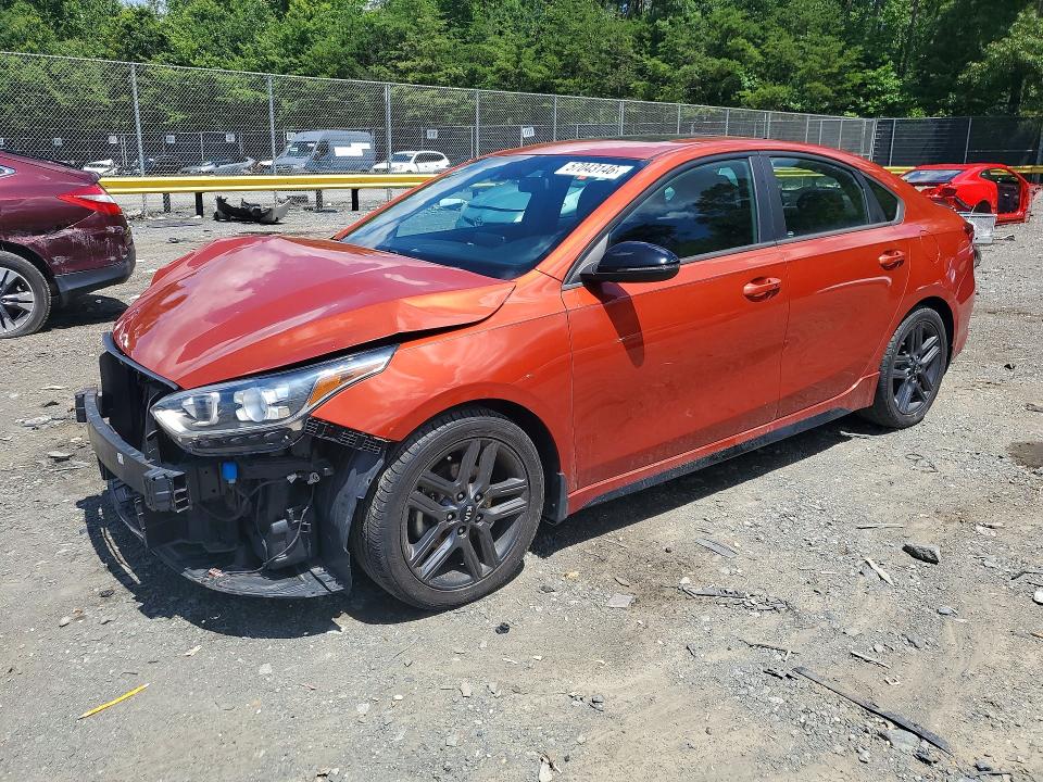 57043146 :رقم المزاد ، 3KPF34AD1ME296380 vin ، 2021 Kia Forte مزاد بيع