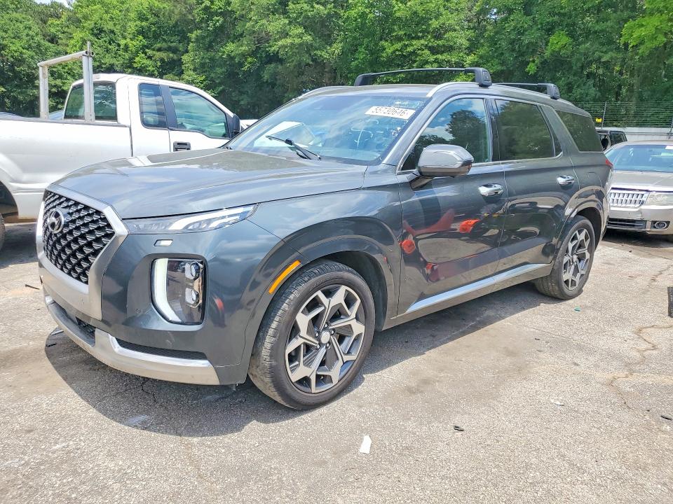 55730646 :رقم المزاد ، KM8R74HE0NU373805 vin ، 2022 Hyundai Palisade مزاد بيع