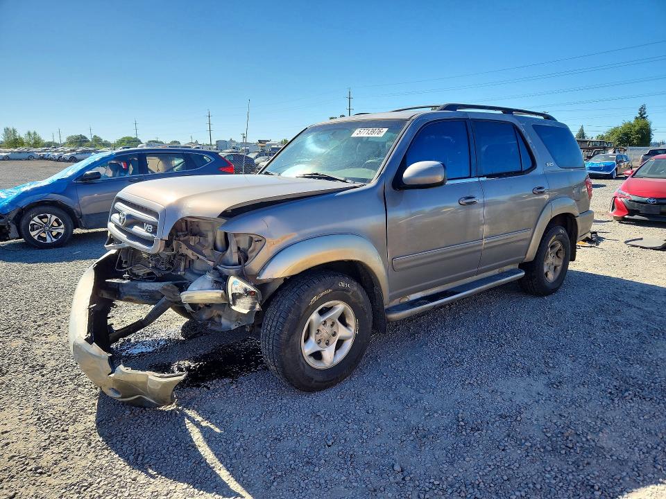2001 Toyota Sequoia მანქანა იყიდება აუქციონზე, vin: 5TDZT34AX1S054942, აუქციონის ნომერი: 57713976
