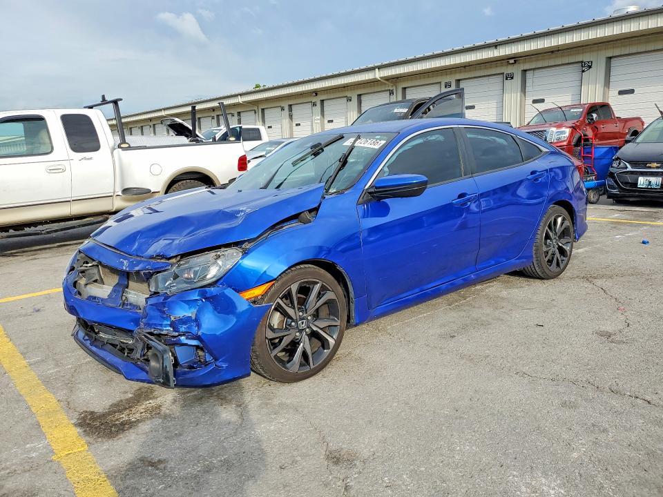 Продаж на аукціоні авто 2020 Honda Civic, vin: 2HGFC2F83LH504716, номер лоту: 57126186