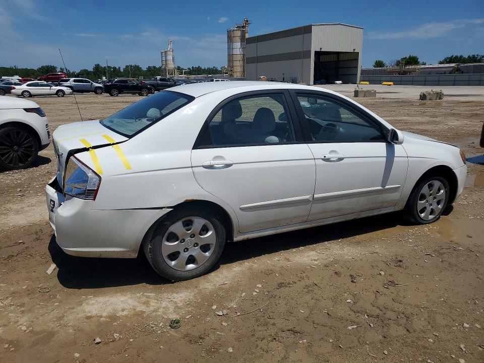 2009 Kia Spectra მანქანა იყიდება აუქციონზე, vin: KNAFE221395630931, აუქციონის ნომერი: 56218346