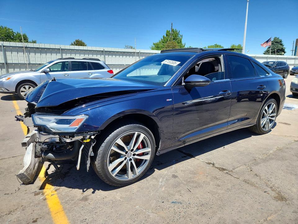 2019 Audi A6 მანქანა იყიდება აუქციონზე, vin: WAUK2AF25KN106495, აუქციონის ნომერი: 57153506
