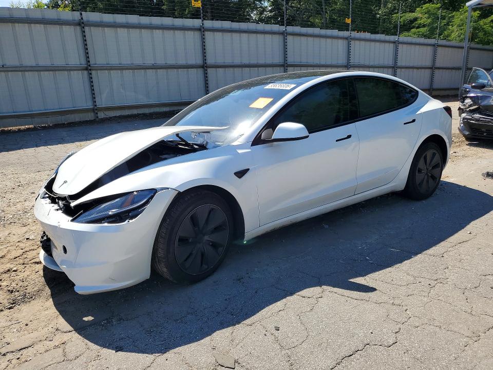 Auction sale of the 2024 Tesla Model 3, vin: 5YJ3E1EBXRF834760, lot number: 55636606