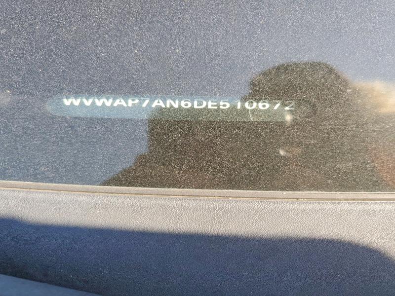 Продажа на аукционе авто 2013 Volkswagen Cc, vin: WVWAP7AN6DE510672, номер лота: 57134796