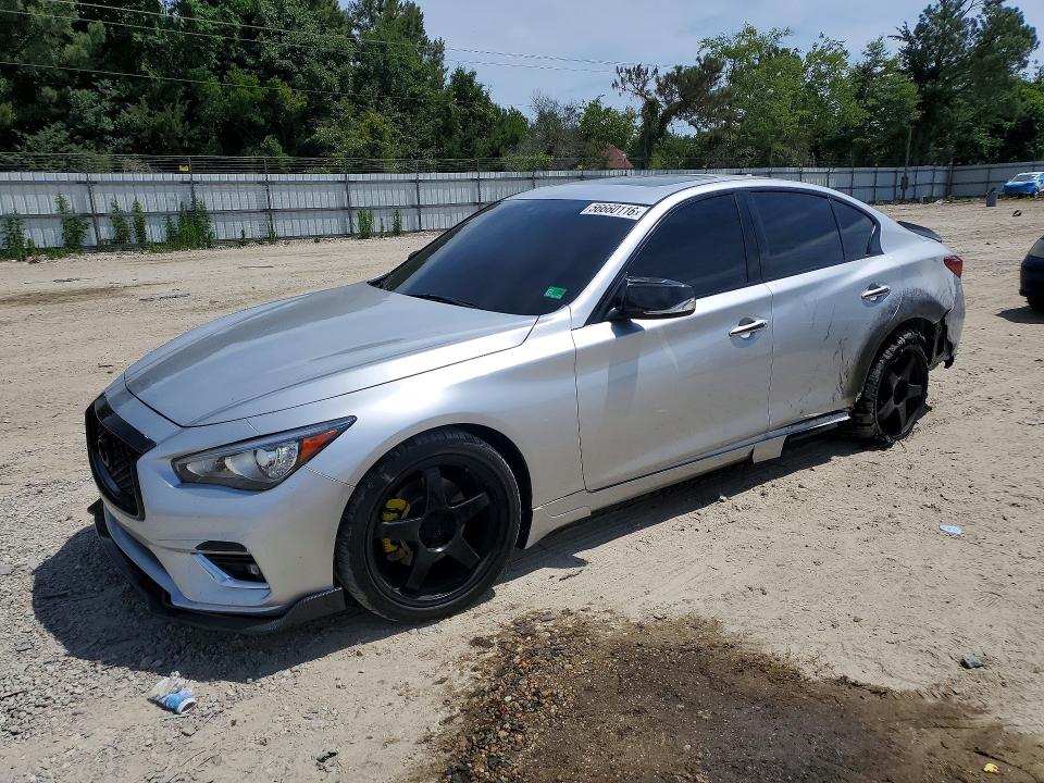 56660116 :رقم المزاد ، JN1EV7AR5KM550869 vin ، 2019 Infiniti Q50 مزاد بيع