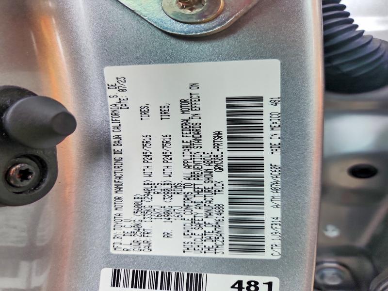 Aukcja sprzedaży 2023 Toyota Tacoma, vin: 3TMCZ5AN7PM614688, numer aukcji: 56351476