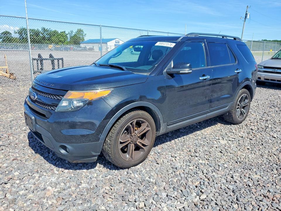 56641576 :رقم المزاد ، 1FM5K8GT3EGC11086 vin ، 2014 Ford Explorer مزاد بيع
