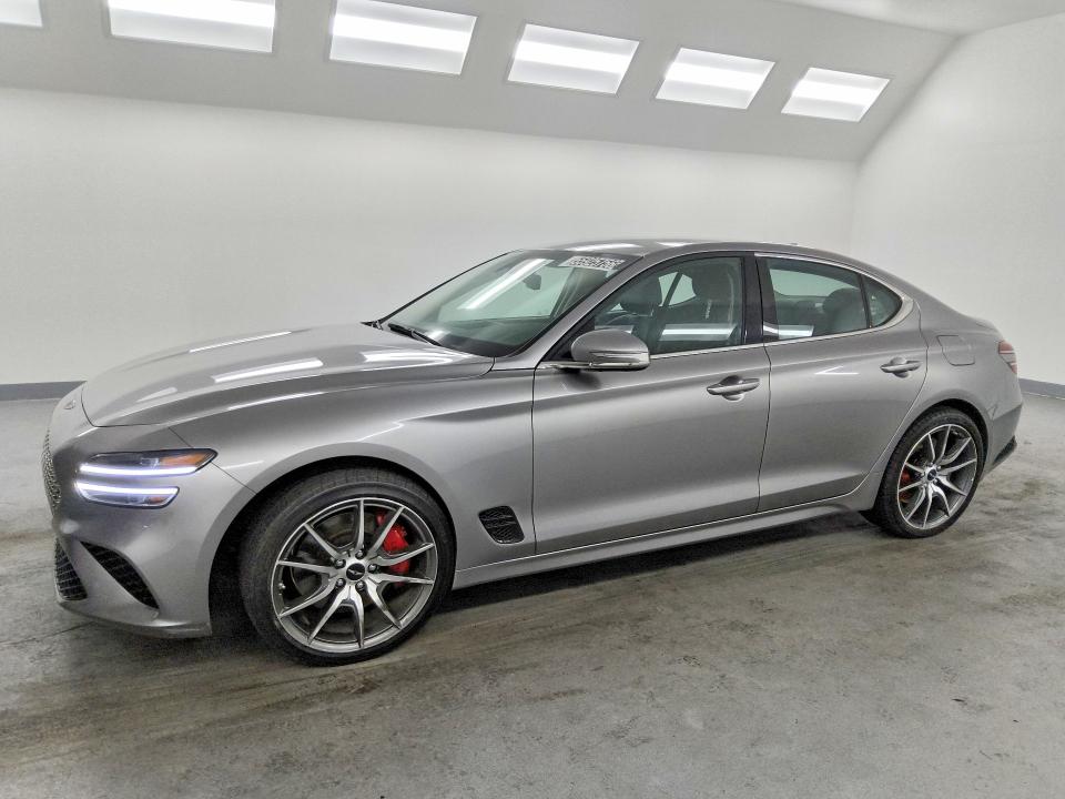 2025 Genesis G70 მანქანა იყიდება აუქციონზე, vin: KMTG34SC1SU156422, აუქციონის ნომერი: 55925756
