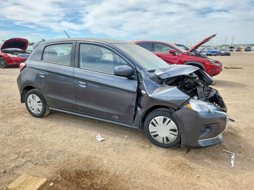 55144956 :رقم المزاد ، ML32AUHJ1RH007633 vin ، 2024 Mitsubishi Mirage مزاد بيع