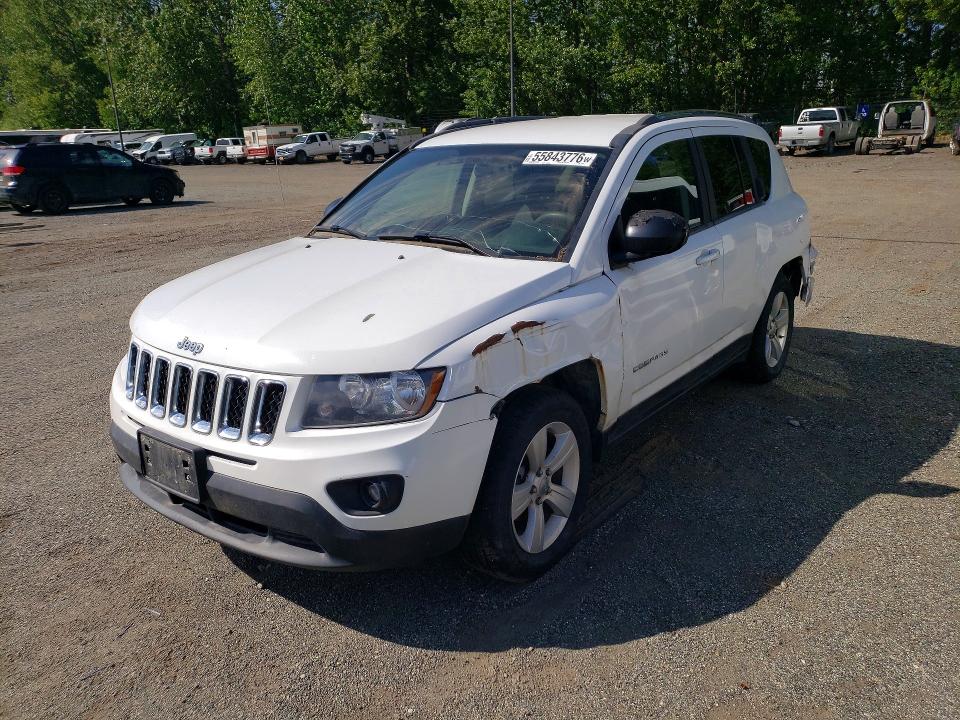 Aukcja sprzedaży 2014 Jeep Compass, vin: 1C4NJDBB0ED538402, numer aukcji: 55843776