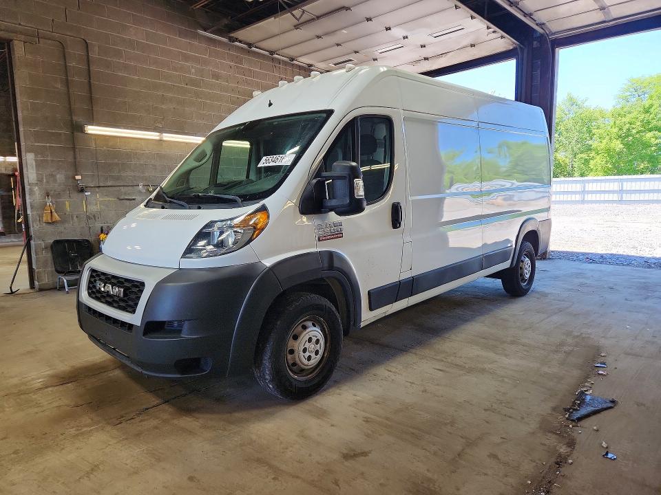2020 Ram Promaster 2500 მანქანა იყიდება აუქციონზე, vin: 3C6TRVDG8LE101538, აუქციონის ნომერი: 56346166