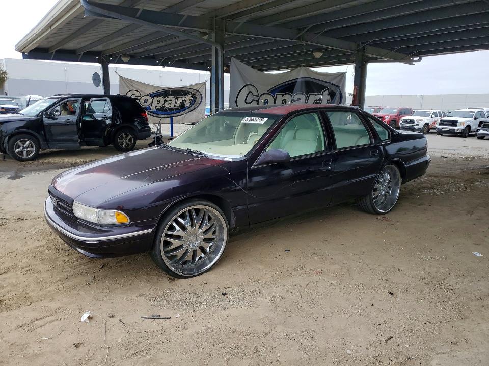 57662466 :رقم المزاد ، 1G1BL52P2SR168317 vin ، 1995 Chevrolet Caprice / Impala مزاد بيع