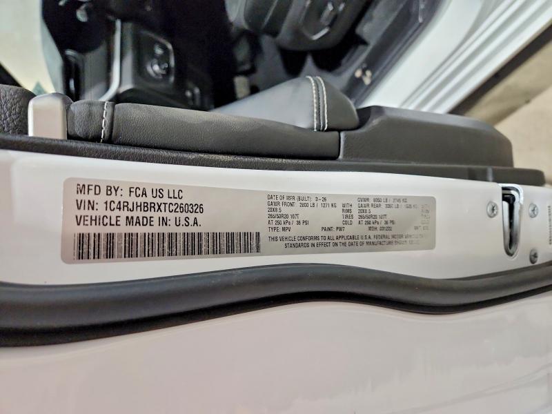 Продажа на аукционе авто 2026 Jeep Grand Cherokee, vin: 1C4RJHBRXTC260326, номер лота: 56357726