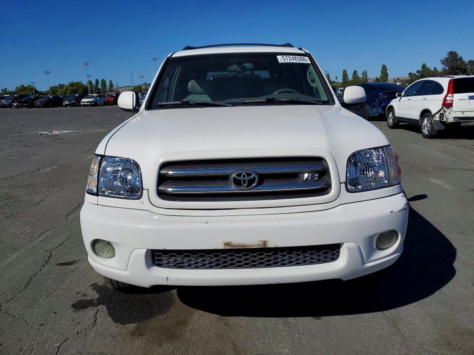 57248366 :رقم المزاد ، 5TDBT48AX2S075082 vin ، 2002 Toyota Sequoia مزاد بيع