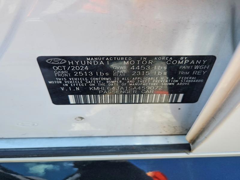 Продажа на аукционе авто 2025 Hyundai Sonata, vin: KMHL64JA1SA459072, номер лота: 55965836