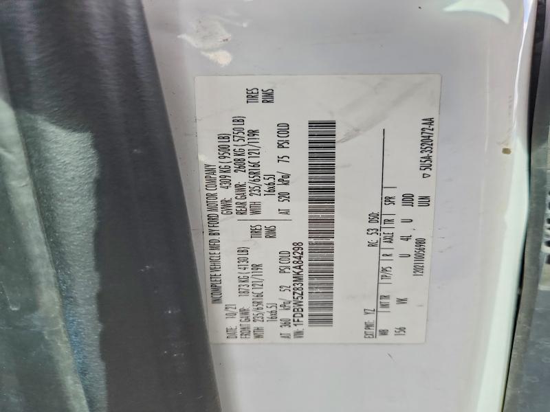 55569206 :رقم المزاد ، 1FDBW5Z83MKA84298 vin ، 2021 Ford Transit مزاد بيع