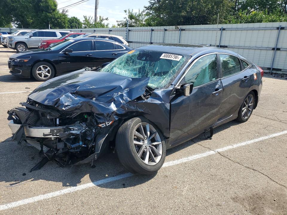 Aukcja sprzedaży 2019 Honda Civic, vin: 19XFC1F3XKE012403, numer aukcji: 58885796