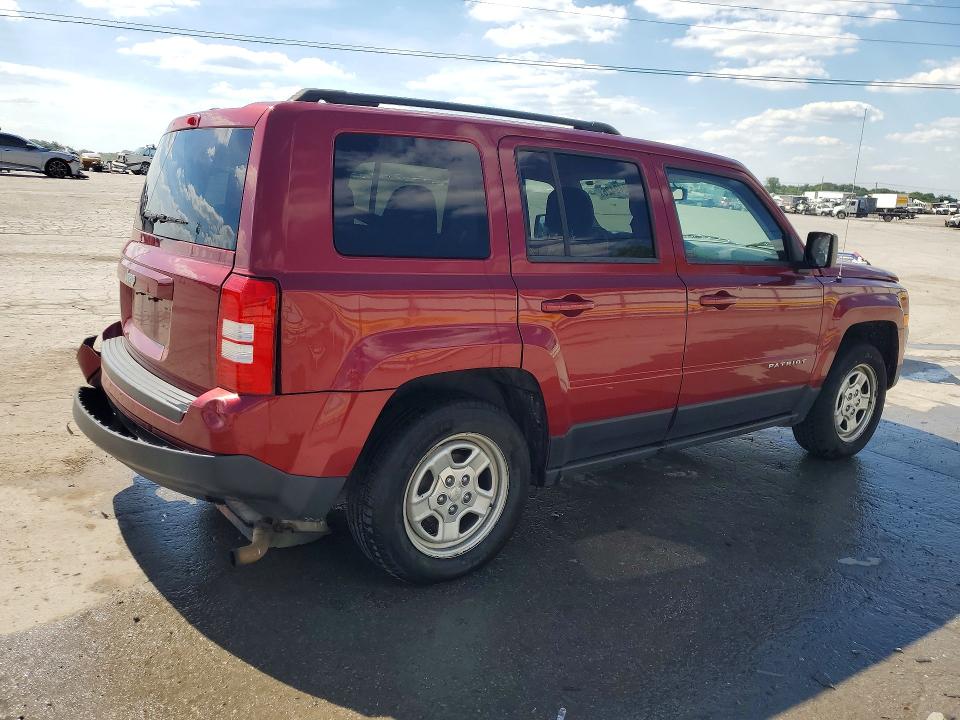 2016 Jeep Patriot მანქანა იყიდება აუქციონზე, vin: 1C4NJPBB9GD763549, აუქციონის ნომერი: 56049426
