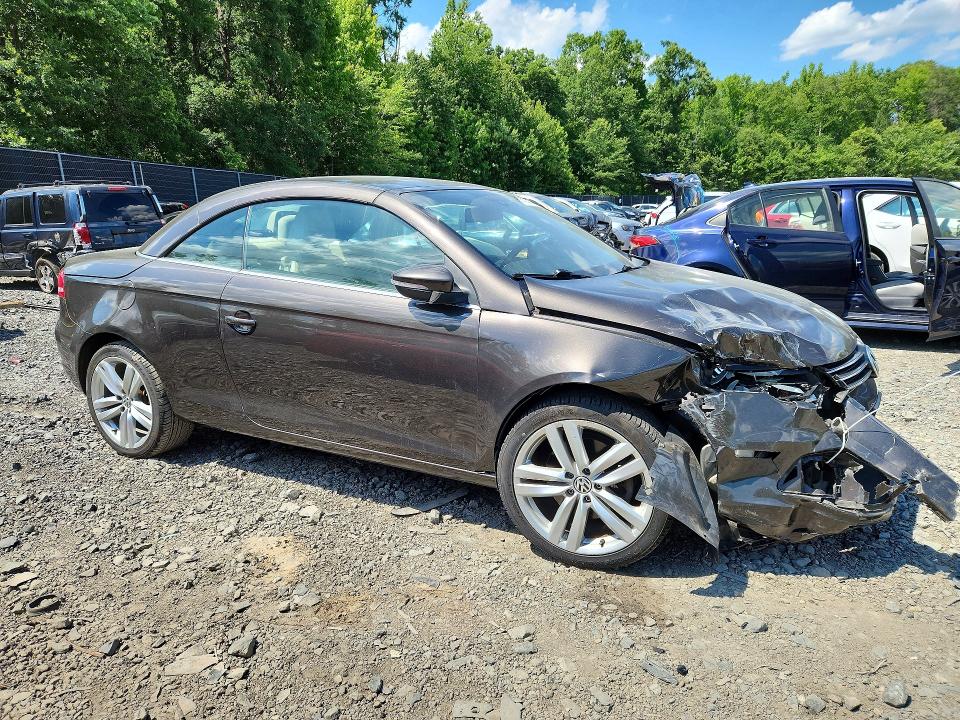 2012 Volkswagen Eos მანქანა იყიდება აუქციონზე, vin: WVWFW7AH2CV002457, აუქციონის ნომერი: 57648466