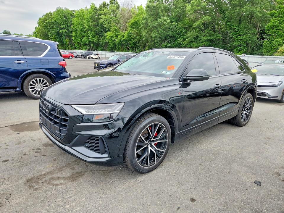 2022 Audi Q8 მანქანა იყიდება აუქციონზე, vin: WA1EVBF11ND001235, აუქციონის ნომერი: 57829156