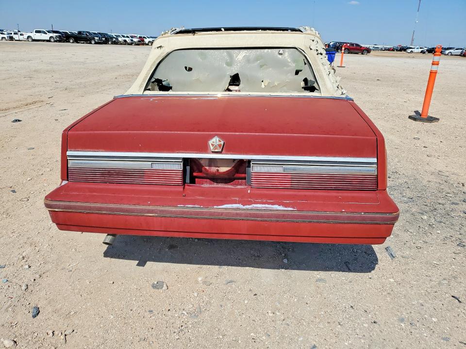 Aukcja sprzedaży 1983 Chrysler Lebaron, vin: 1CSBC55C6DG155606, numer aukcji: 57627536