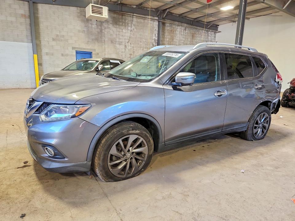 Продажа на аукционе авто 2016 Nissan Rogue, vin: KNMAT2MV9GP696792, номер лота: 56835276